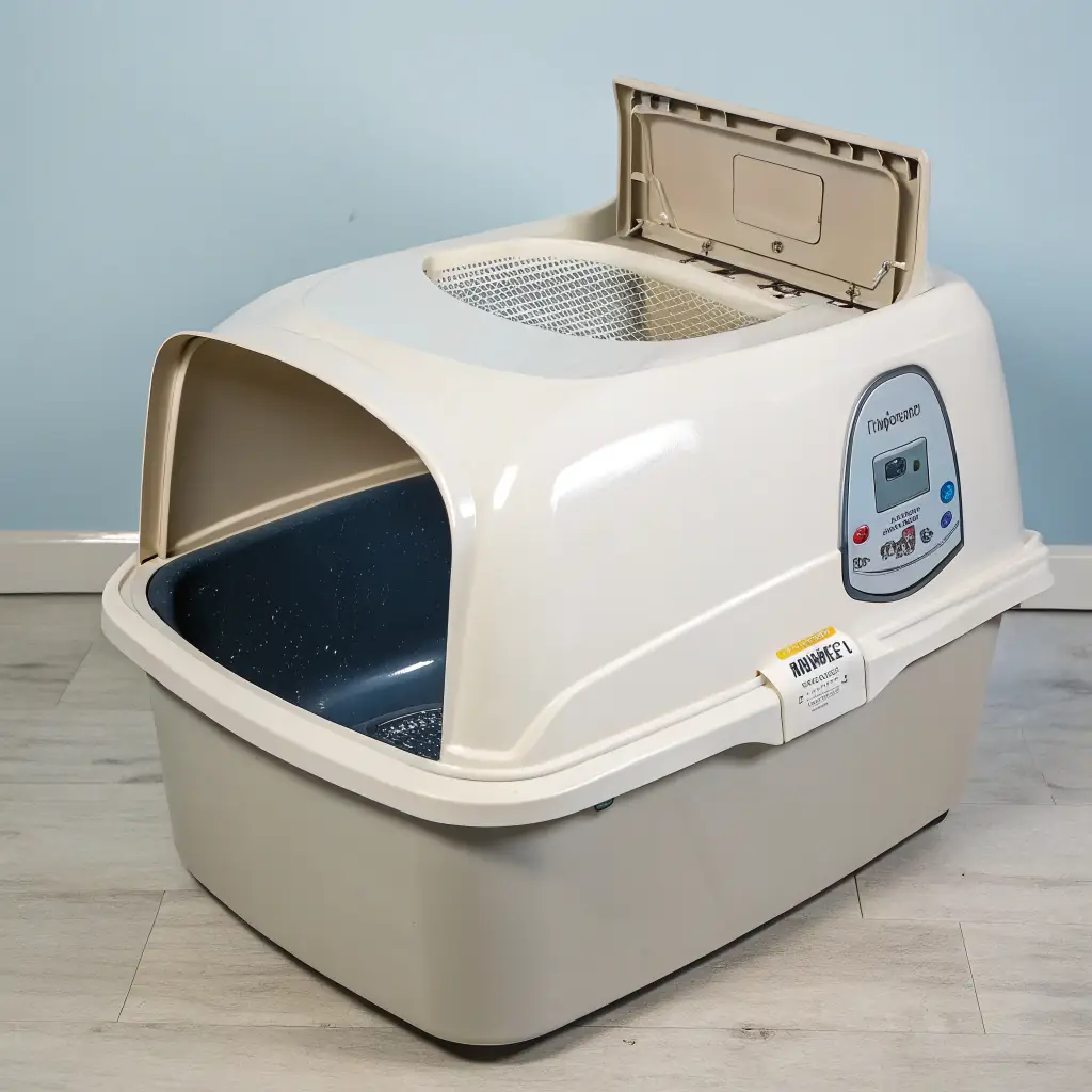 Self-Cleaning Litter Box