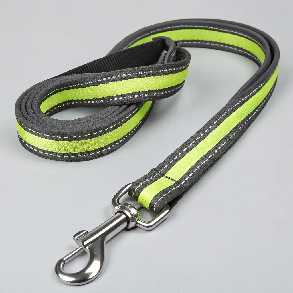 Dog Leash with Reflective Strip
