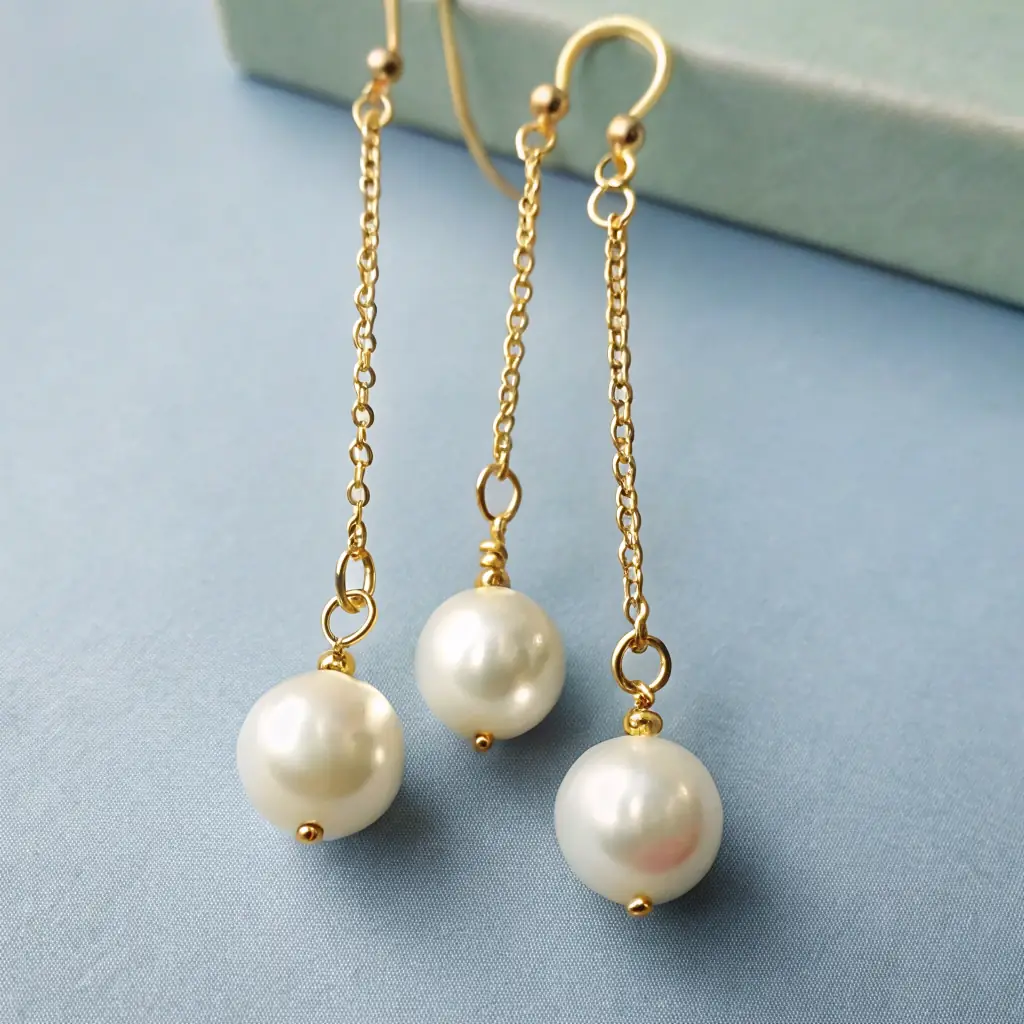 Pearl Drop Earrings
